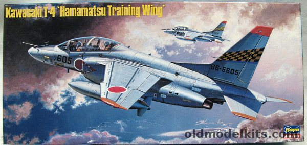 Hasegawa 1/72 Kawasaki T-4 Hamamatsu Training Wing - 31st TSQ 1st SQ JASDF '306' or '6', 1007 plastic model kit